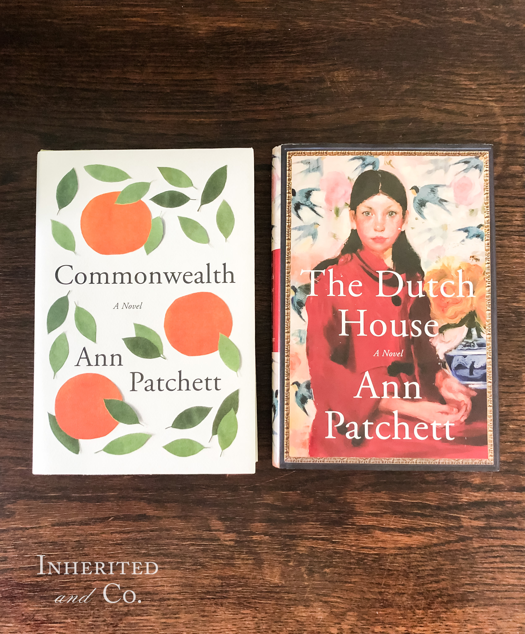 Pair of books by Ann Patchett