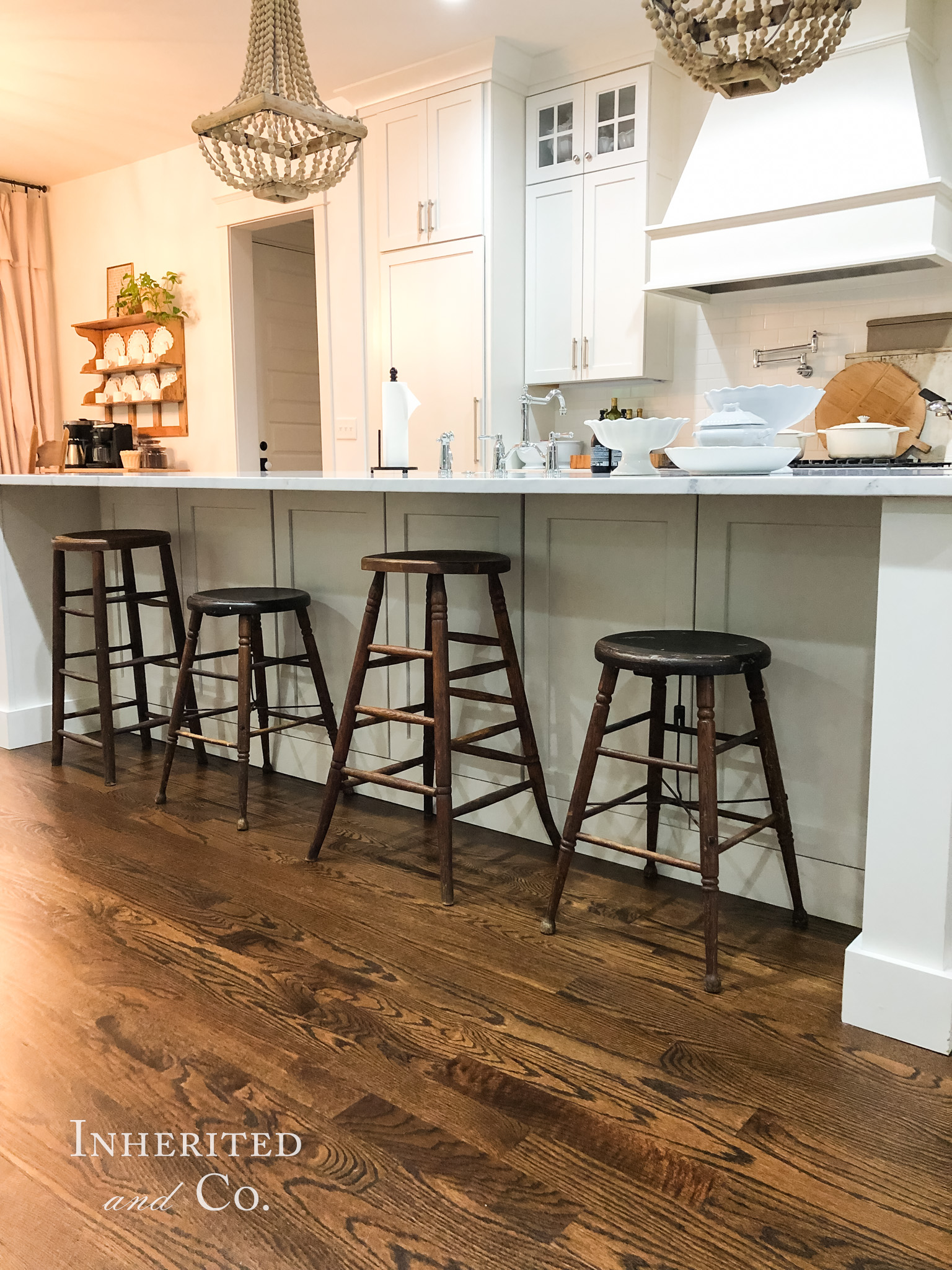 Hidden Storage in a Kitchen Island