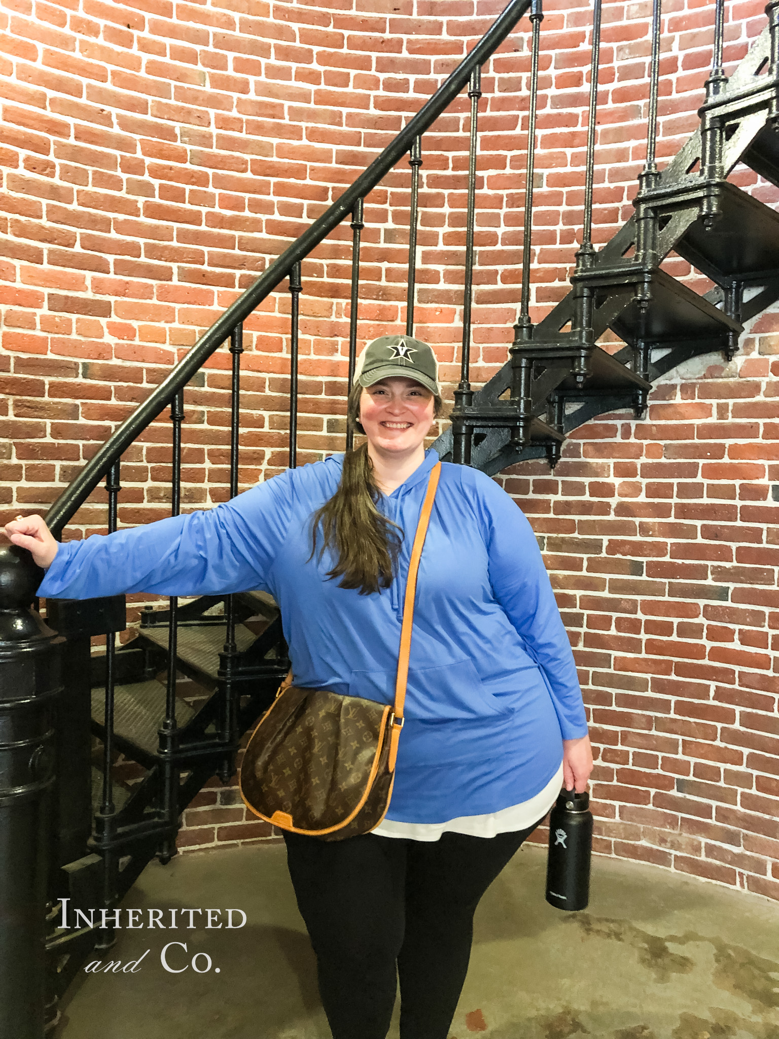 Inherited and Co. inside of Heceta Head Lighthouse