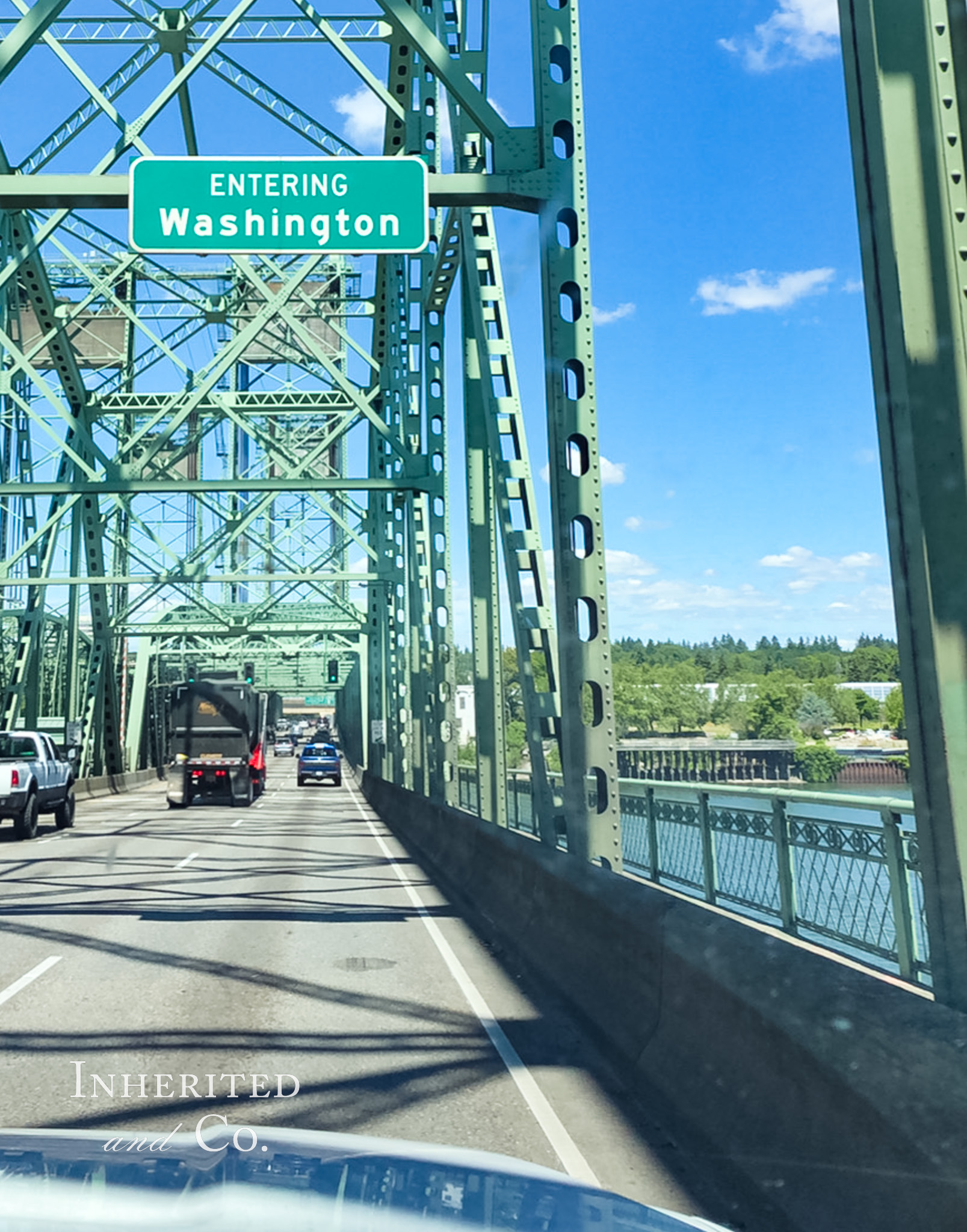 "Entering Washington" State