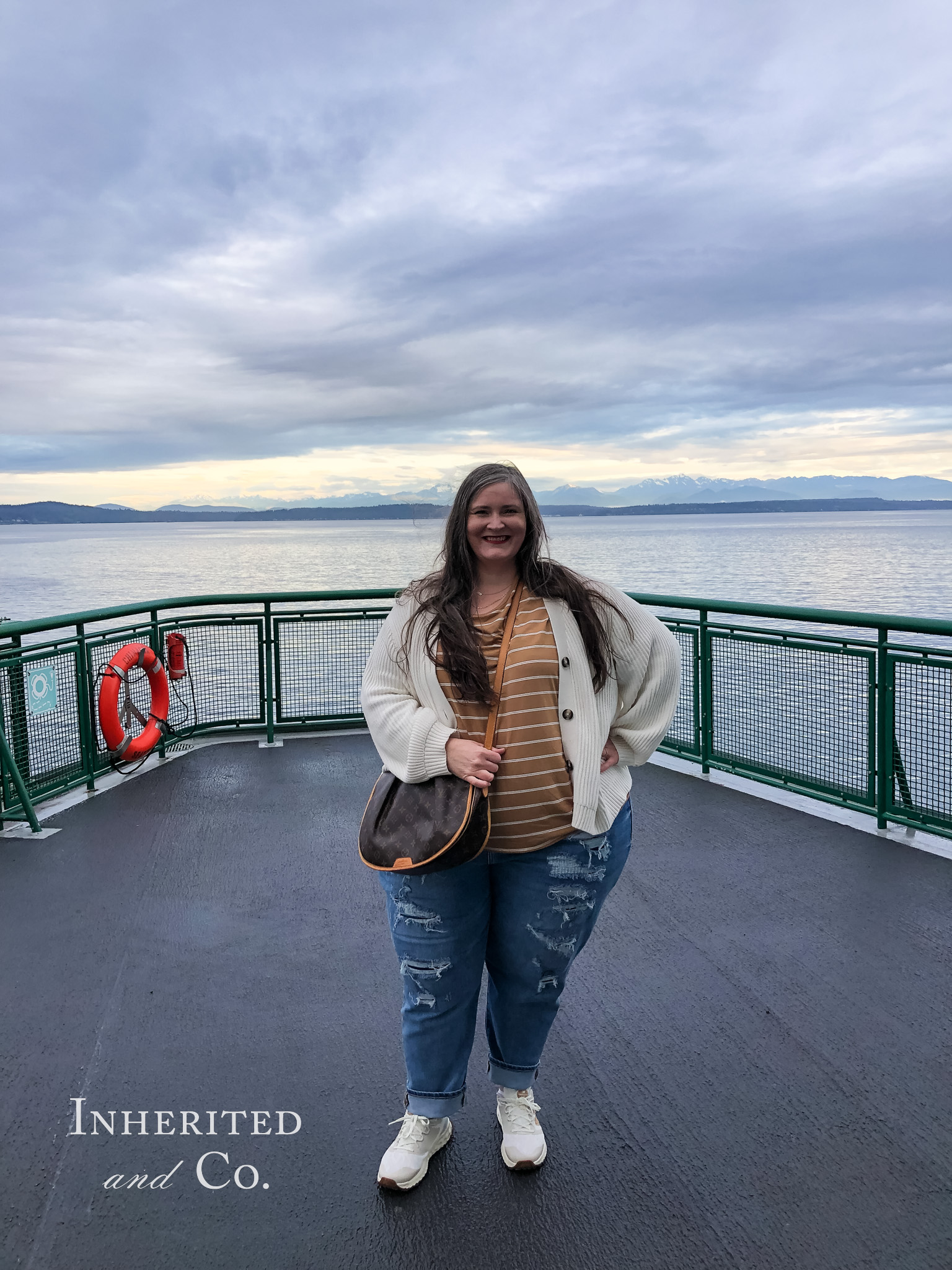 Inherited and Co. on the Ferry to Bainbridge Island