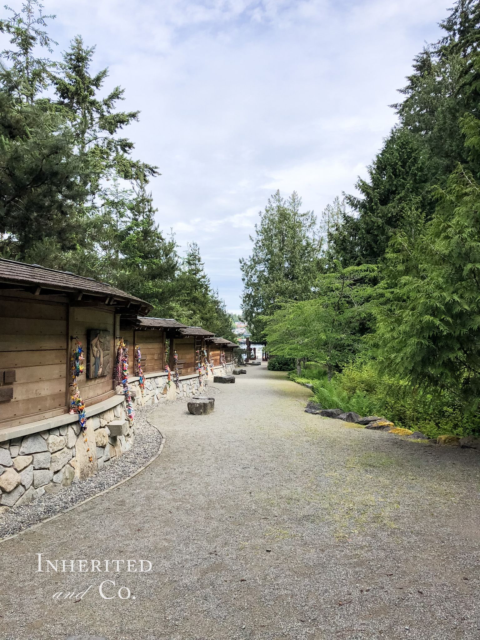 Walking Path at Bainbridge Island Japanese American Exclusion Memorial