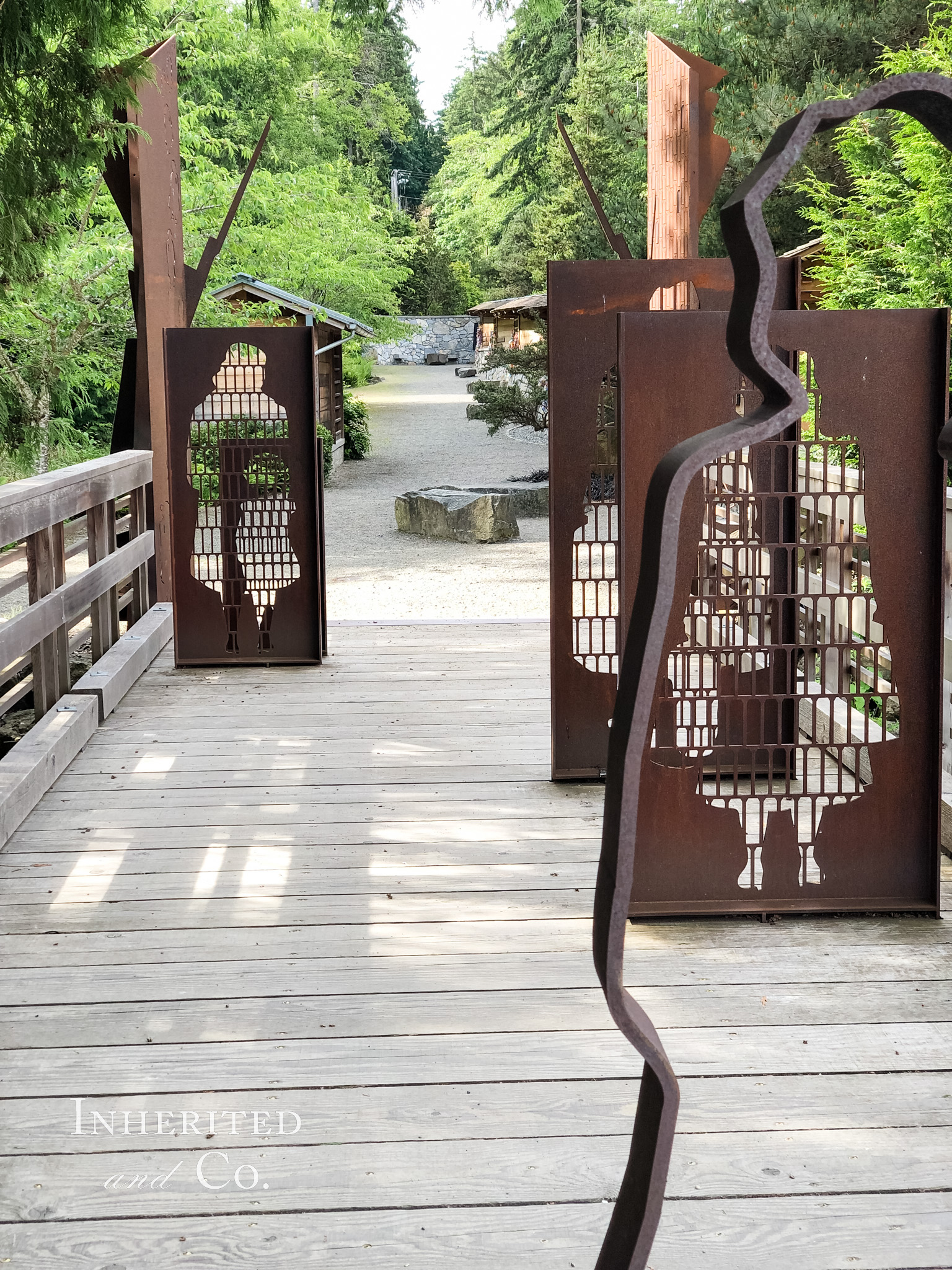 Pathway at Bainbridge Island Japanese American Exclusion Memorial 