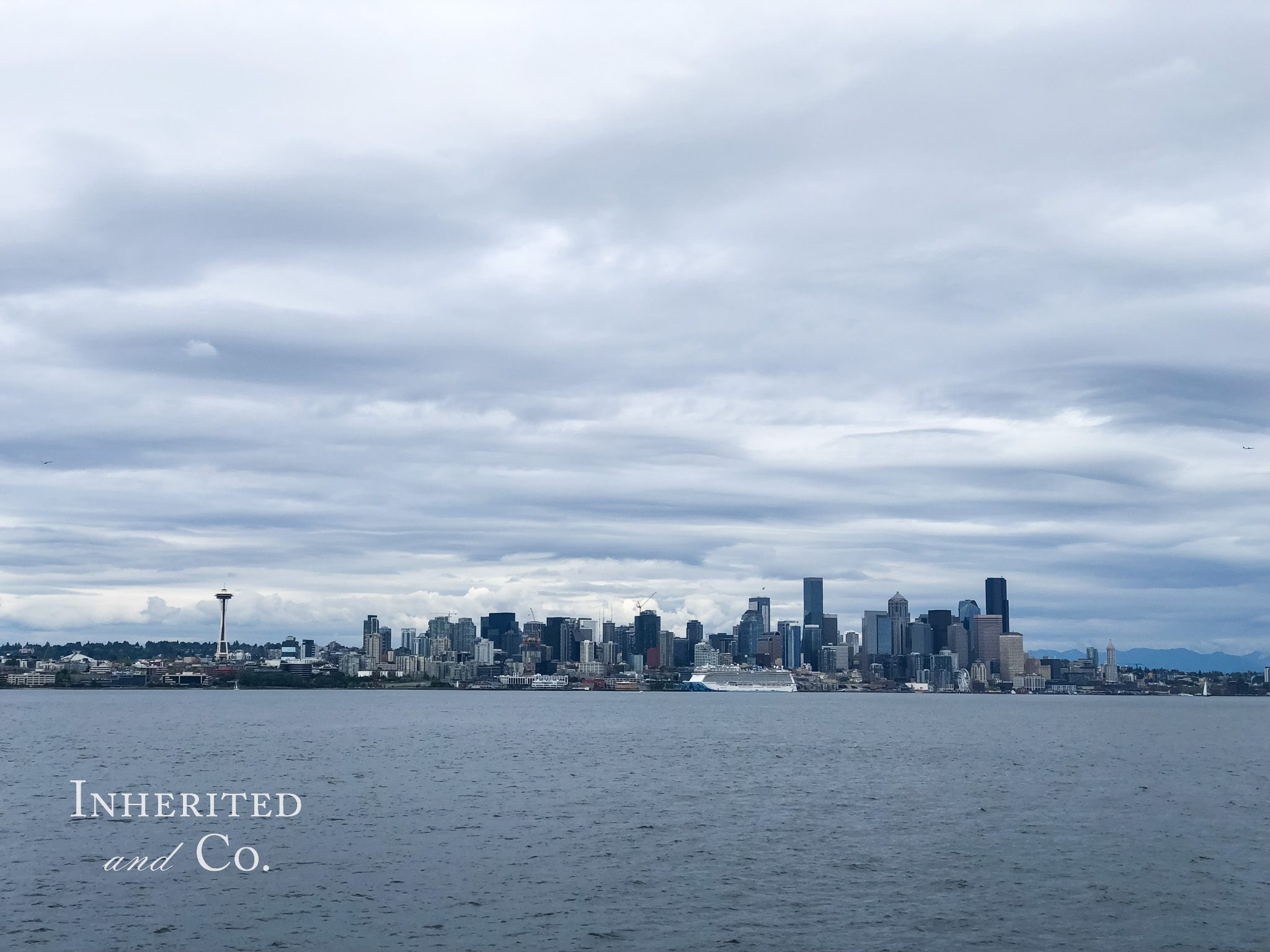 Bainbridge Island to Seattle on the Ferry