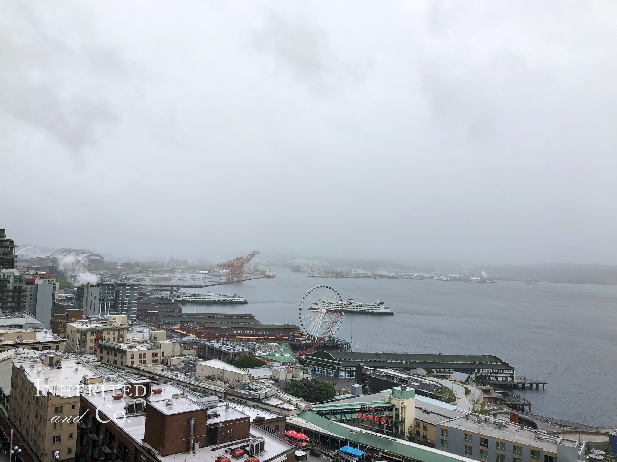 Rooftop View from the Thompson Seattle