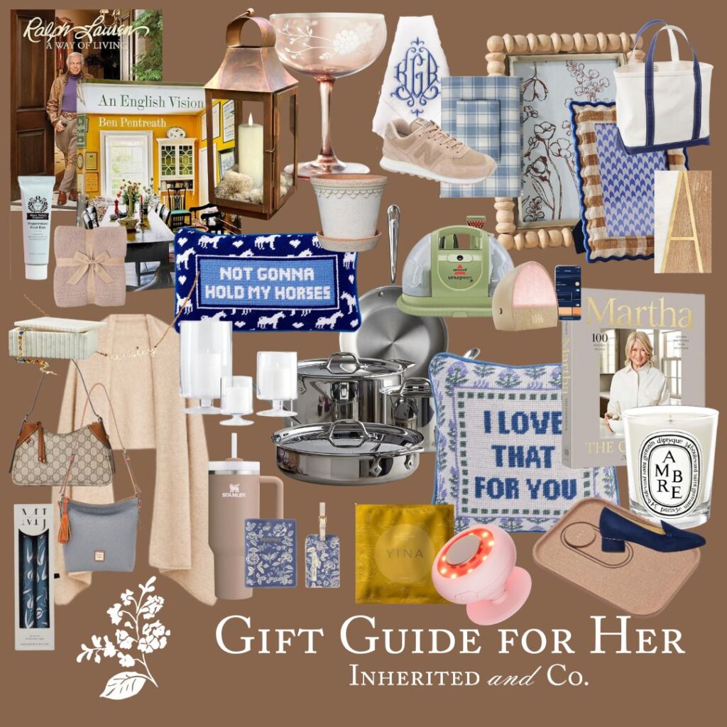 Holiday Gift Guide 2024 Inherited and Co.