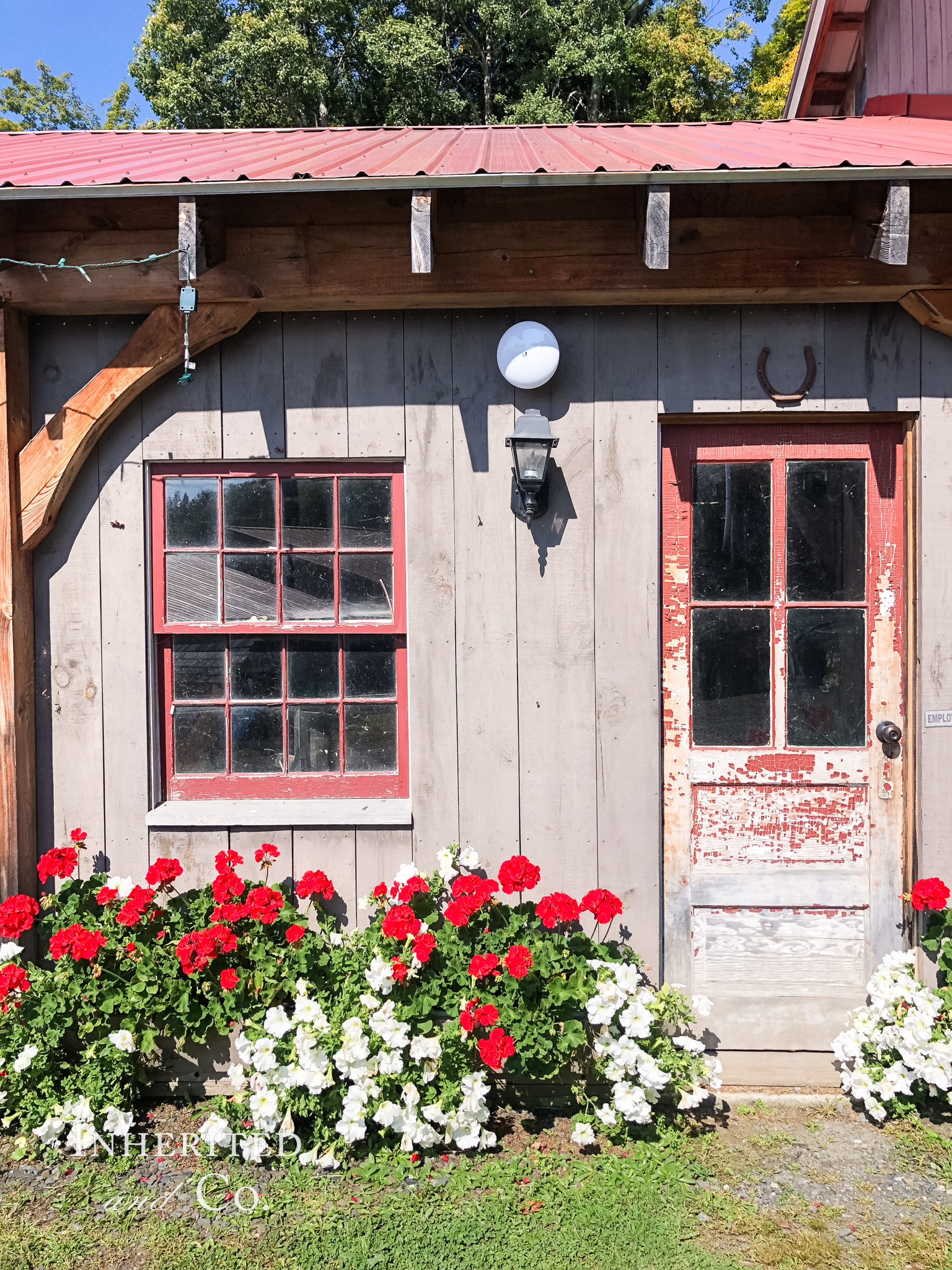 Farm Building at the Oldest Maple Farm in Vermont