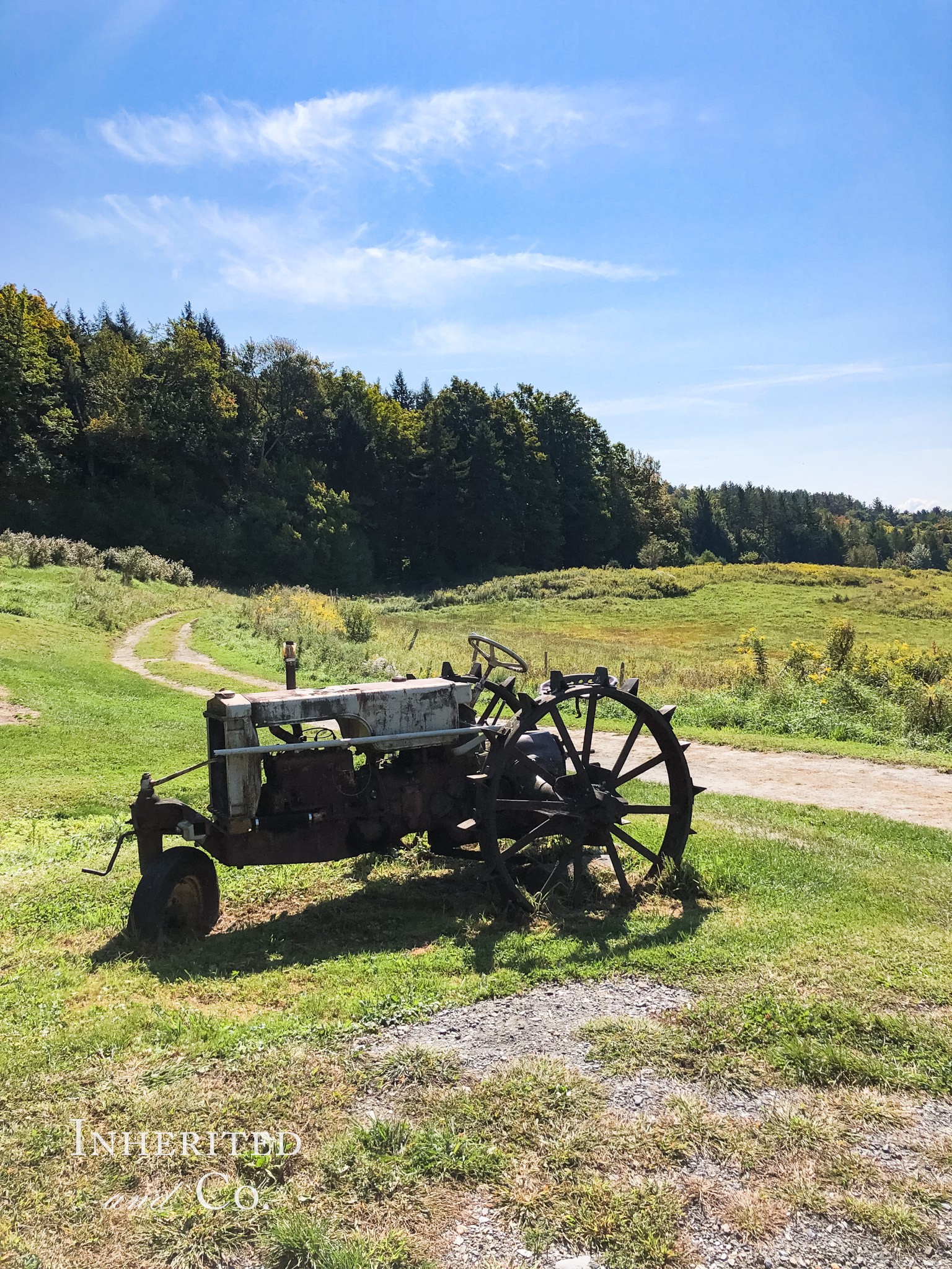 Tractor at Vermont Farm