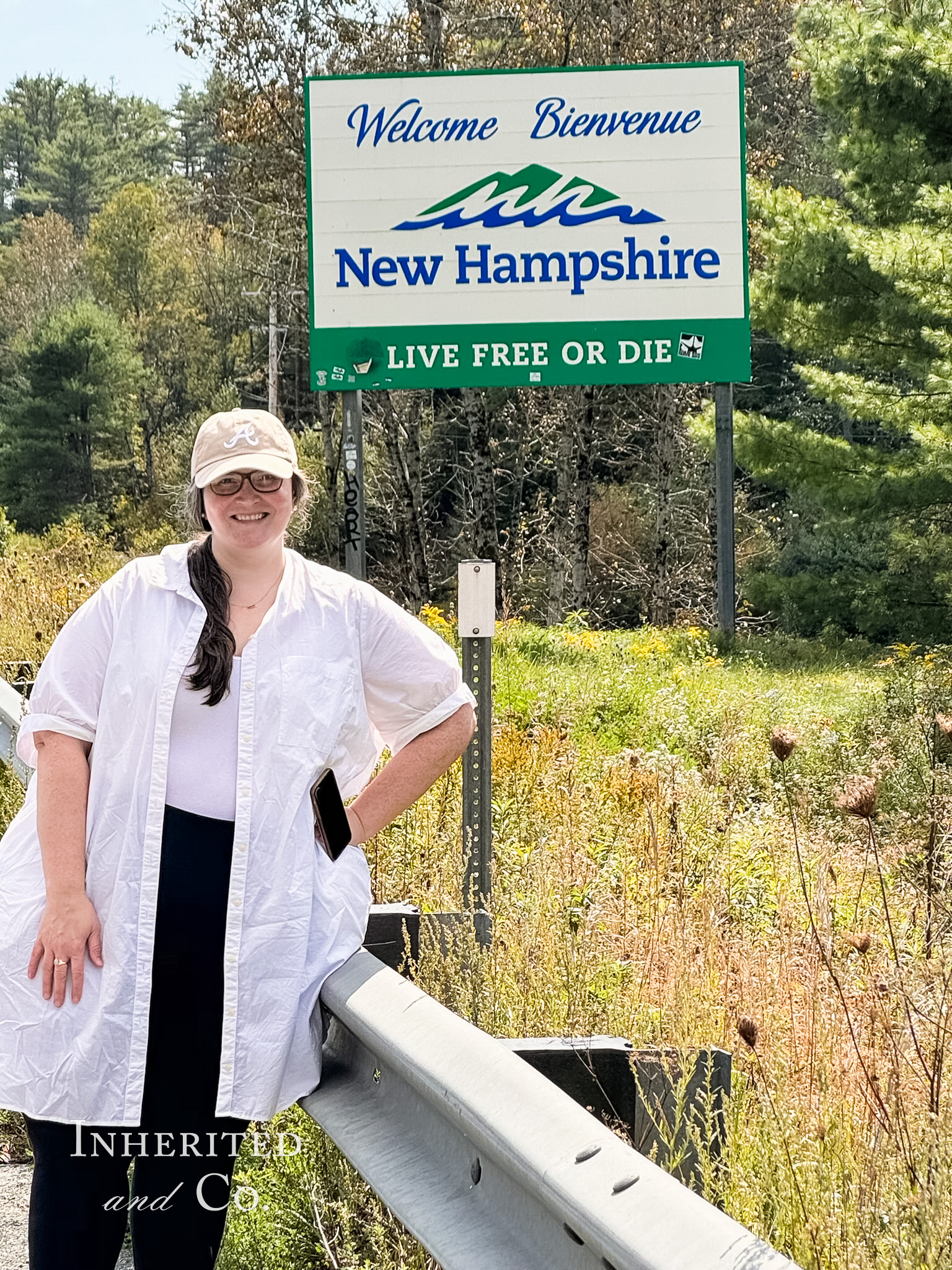 New Hampshire, visiting all 50 states