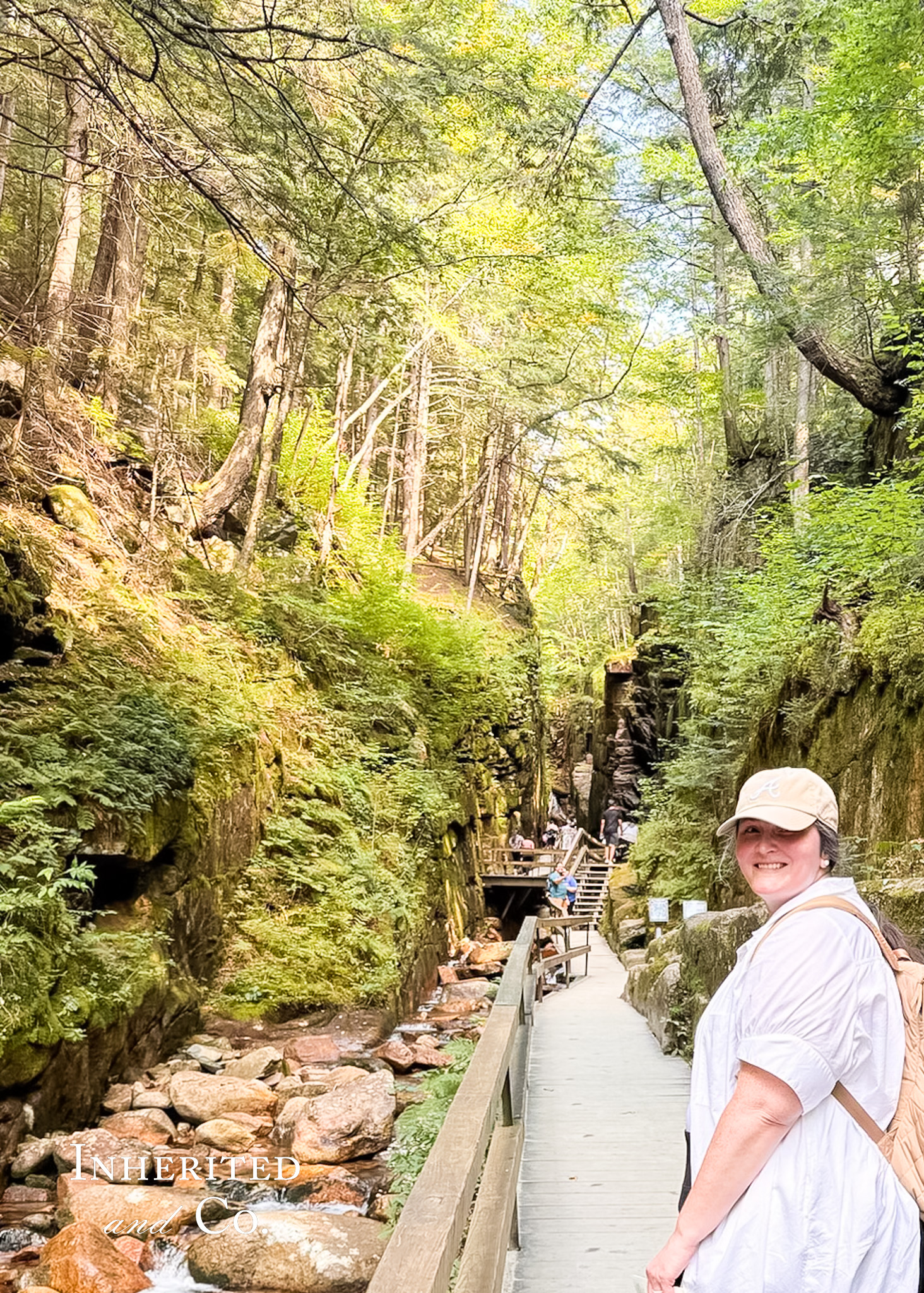 Hiking Flume Gorge