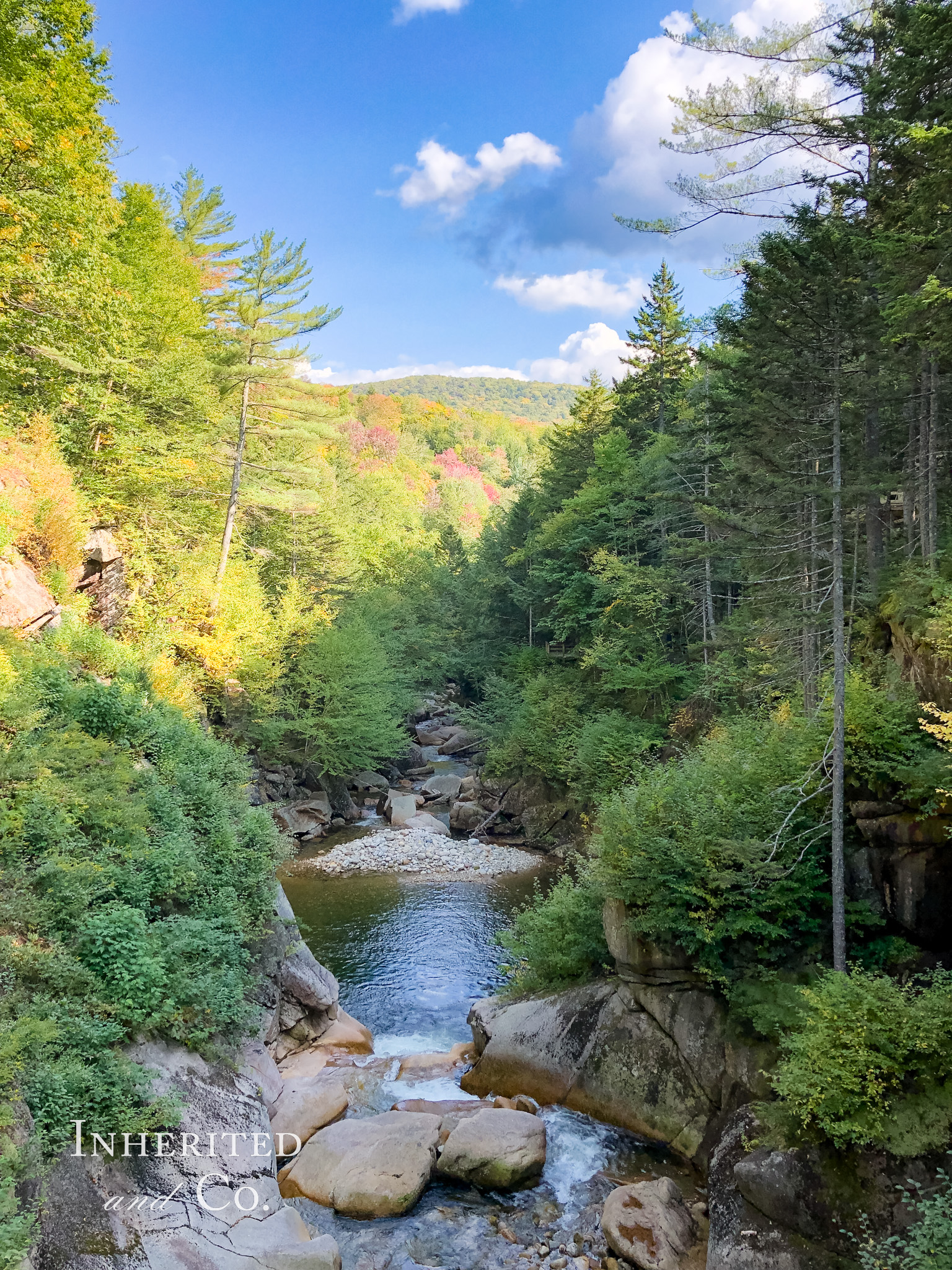 New Hampshire Mountain view