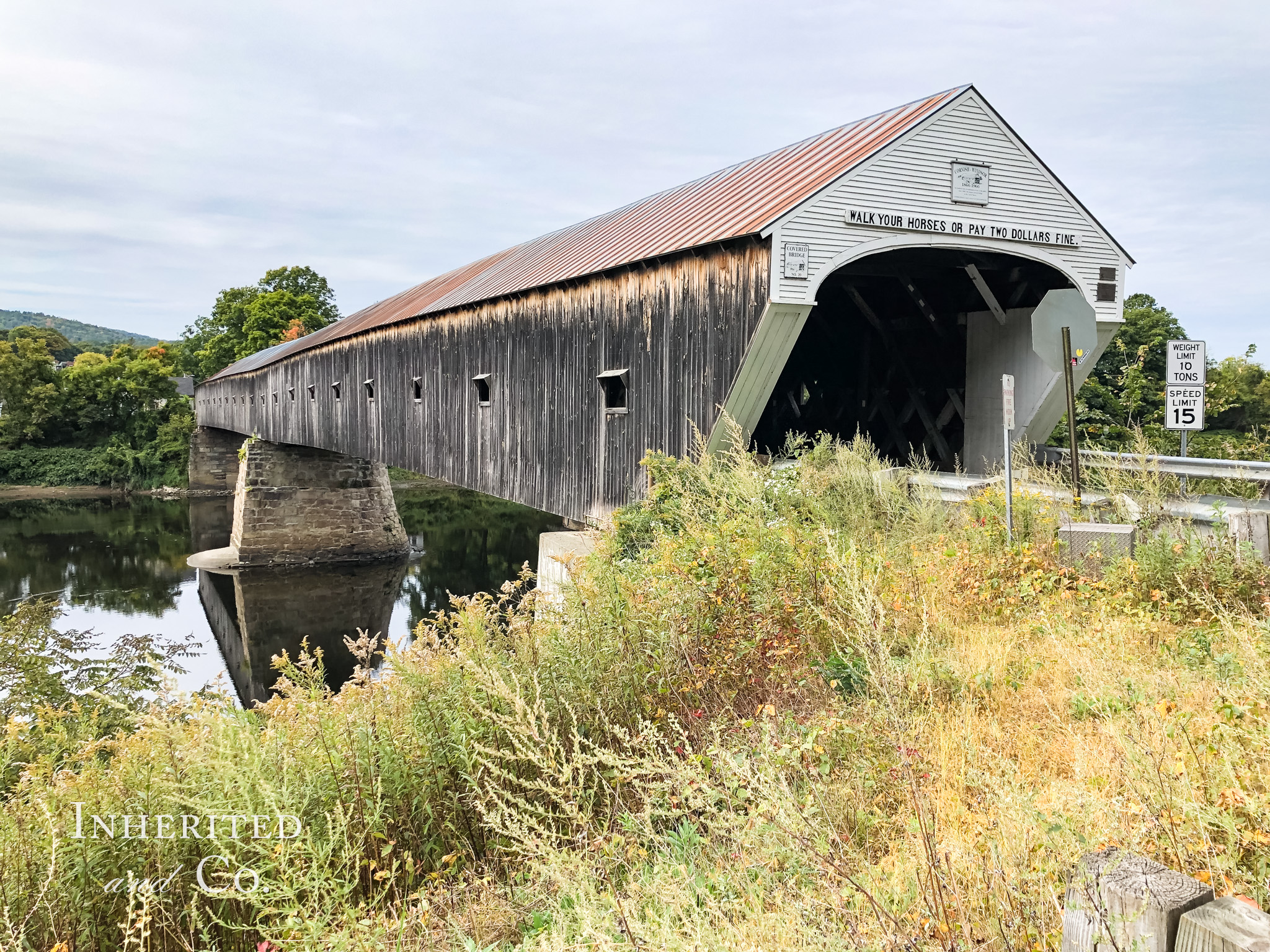 Cornish-Windsor Covered Bridge in Vermont and New Hampshire