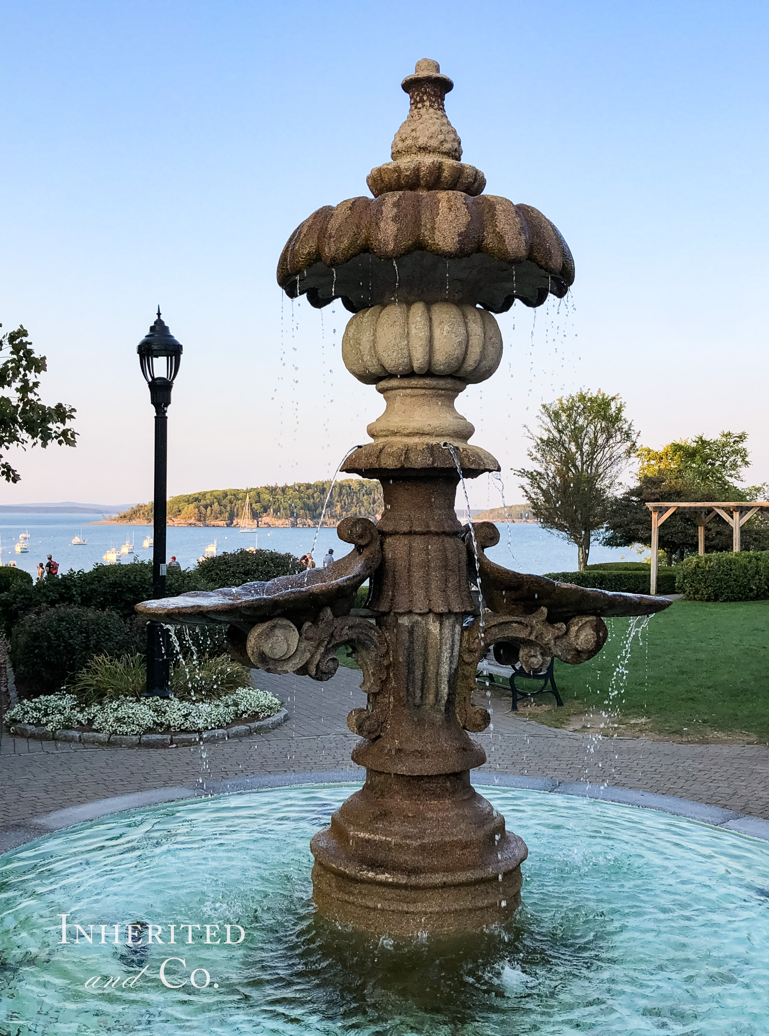 Agamont Park in Bar Harbor