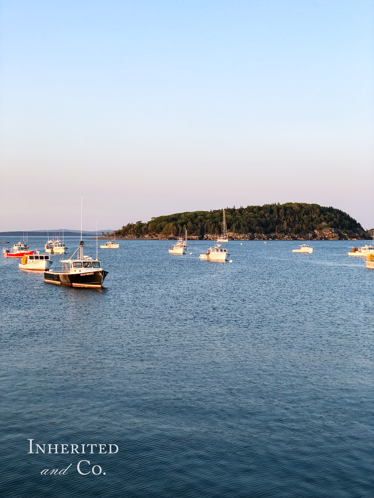 Frenchman Bay in Bar Harbor, Maine