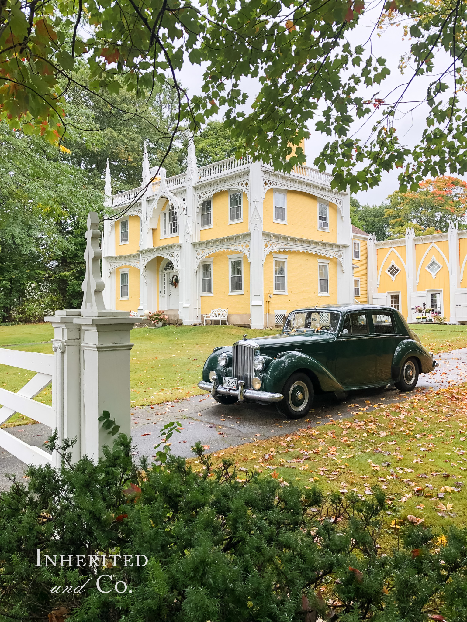 The Wedding Cake House in Kennebunkport, Maine