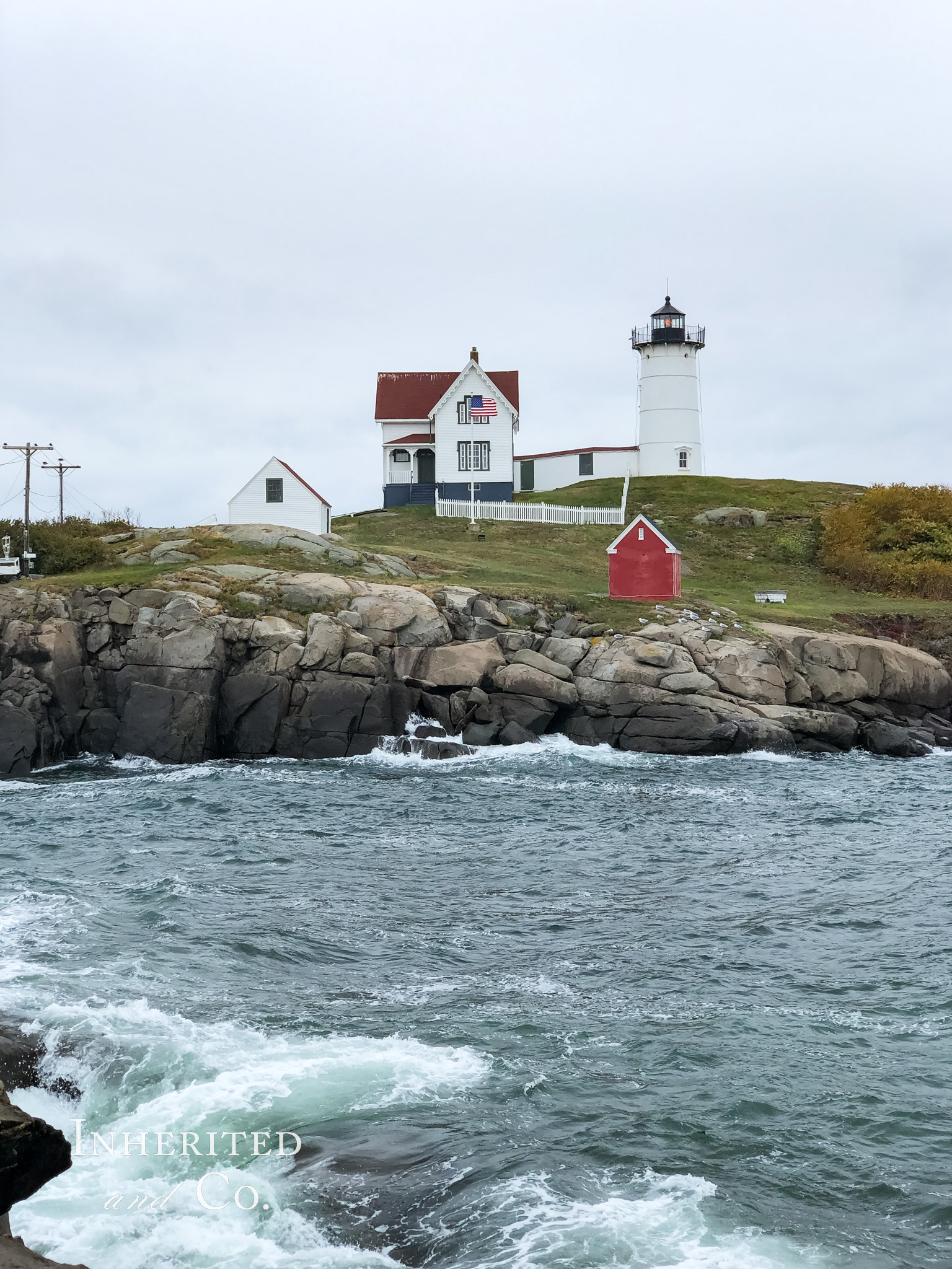 The Nubble Lighthouse in Maine